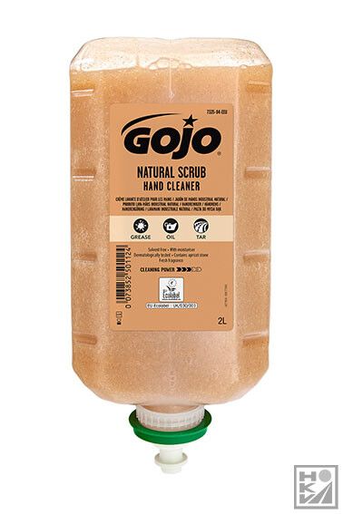 Gojo natural scrub handcleaner  (Disp.A0143796)