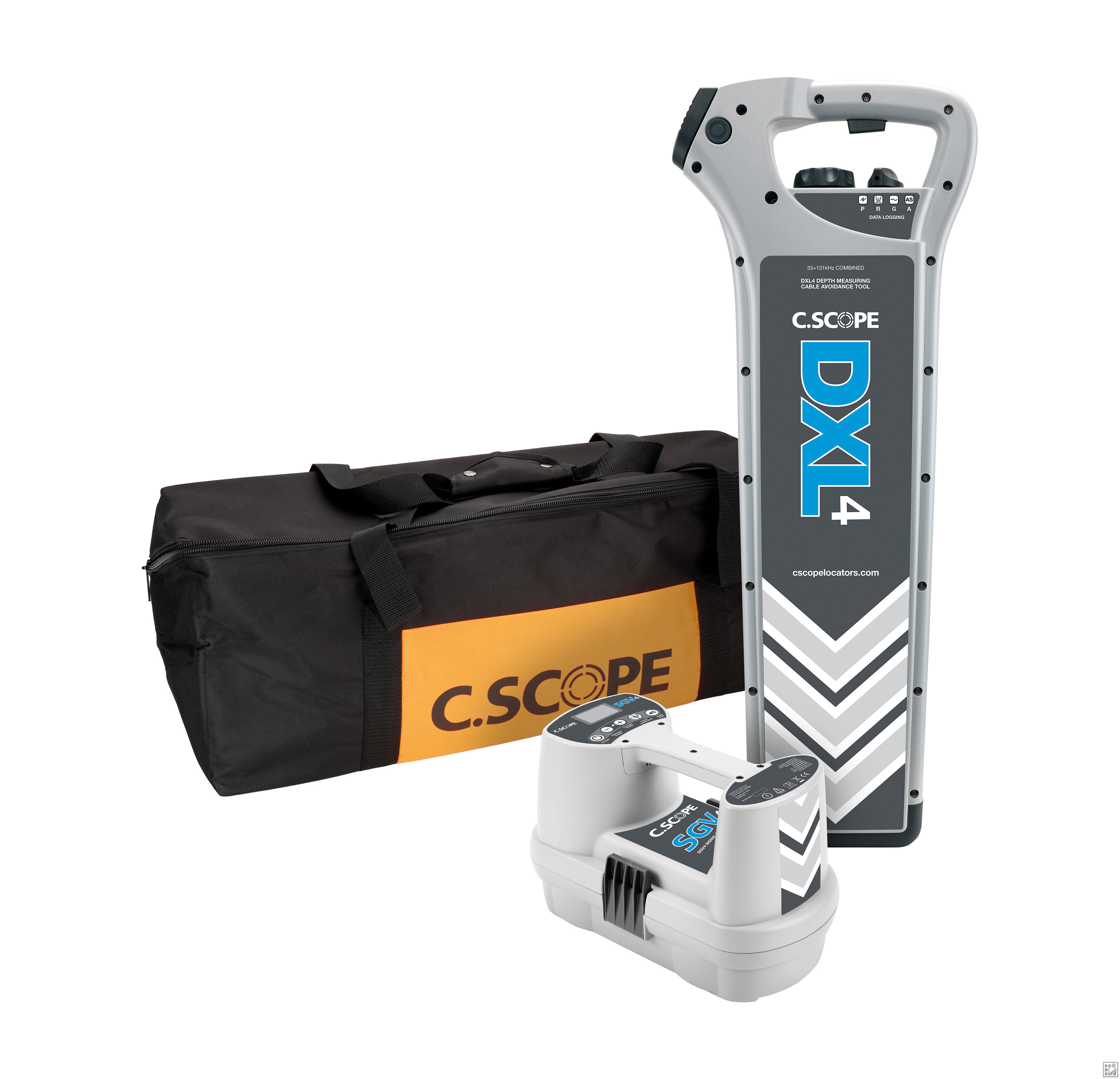 C-Scope set DXL4-D kabeldetector / SGV4 signaalgenerator / draagtas