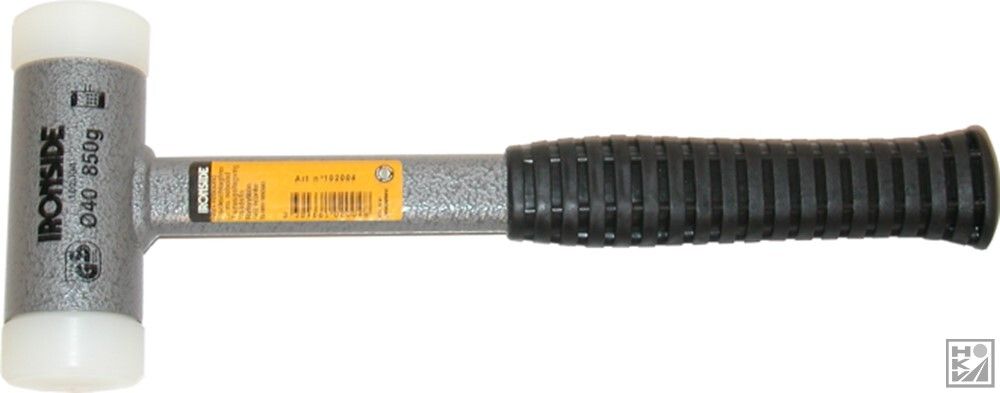 Ironside terugslagvrije hamer met nylon koppen 40mm