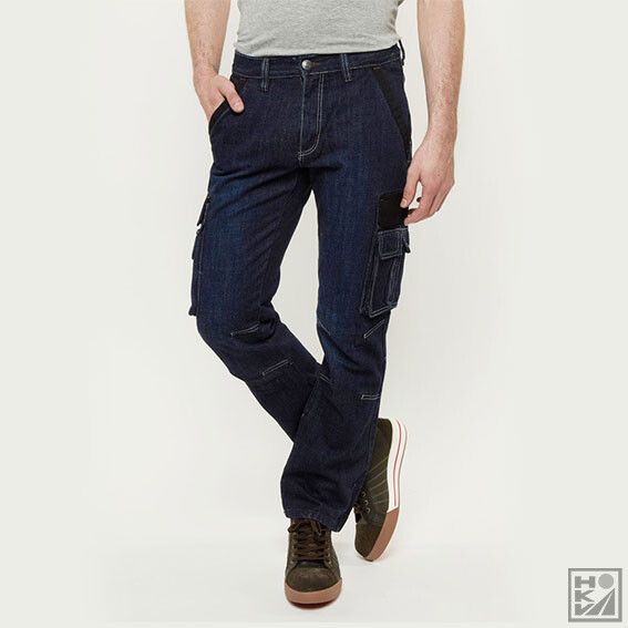 lexicon Gelukkig Vergissing Jeans Grizzly D30, blauw - Werkbroeken - Werkkleding - Bedrijfskleding