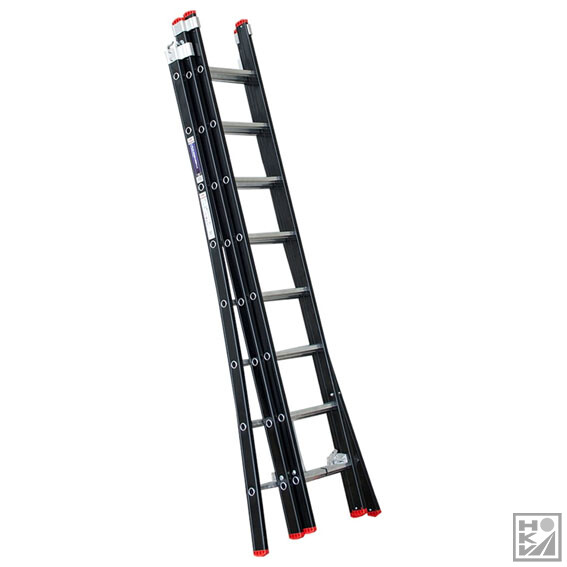 Kelfort Driedelige ladder 3 x 14