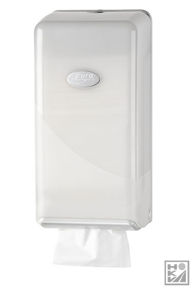 Euro Pearl WHITE bulkpack toiletpapier dispenser