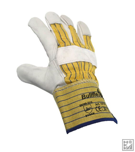Bullflex 10192 gevoerde handschoen met palmversterking, katoenen doek en kap 11/XXL alt. 10190