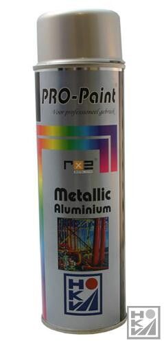 Pro-Paint Industrie Lak/ Deklaag 500ml Zilver Aluminium