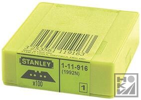 Stanley 100st. recht mesje zonder gaten 1992 1-11-921