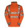 Sioen Bindal high vis sweater Fluor Oranje / Grijs