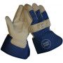 Bullflex 10195 Golden Glove gevoerde handschoen met blauw katoenen doek en kap 10/XL